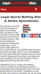 Mobile Screenshot of legalsportsbettingsites.com